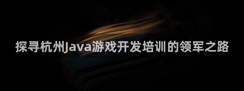 沐鸣科技有哪些产品卖：探寻杭州Java游