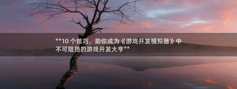 沐鸣娱乐怎么赚钱：**10 个技巧，助你